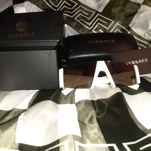 Versace shields sunglasses